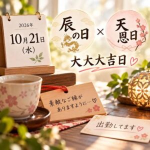 🐉✨ 今日は大大大吉日ですって♡ ✨💕